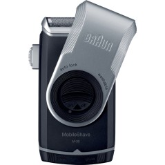 BRAUN M-90 Dark Blue/Silver Shaver - Precision Grooming for a Perfect Finish!